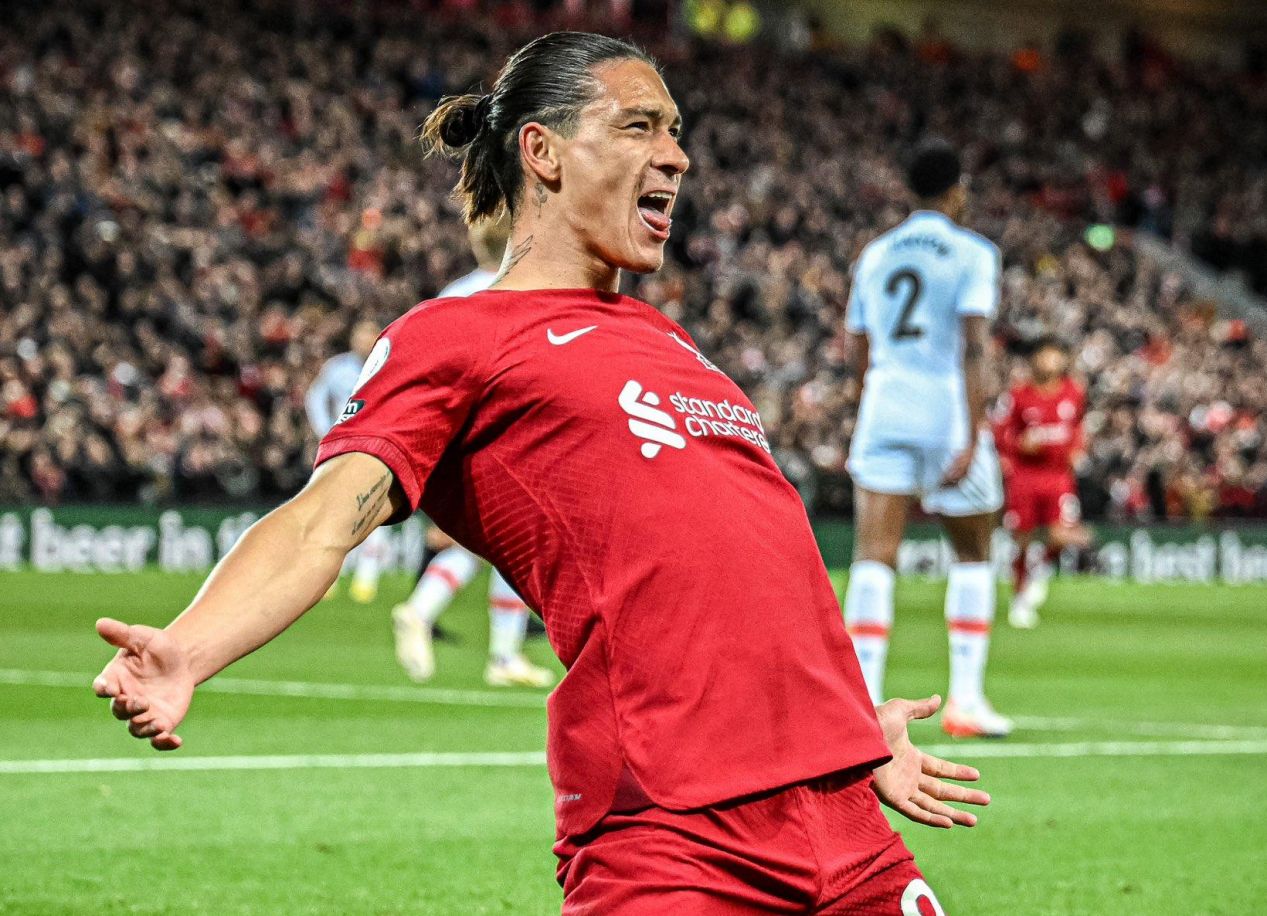 ag体育团队_利物浦英超击败诺丁汉森林努涅斯抽射破门(利物浦英超捧杯)